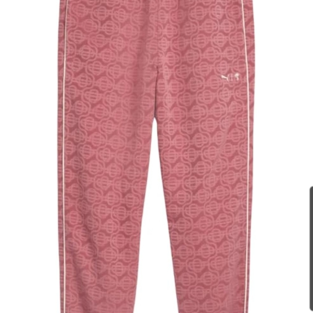 Puma x PTC Men's Red Patterned Printed Joggers NWT - Size M